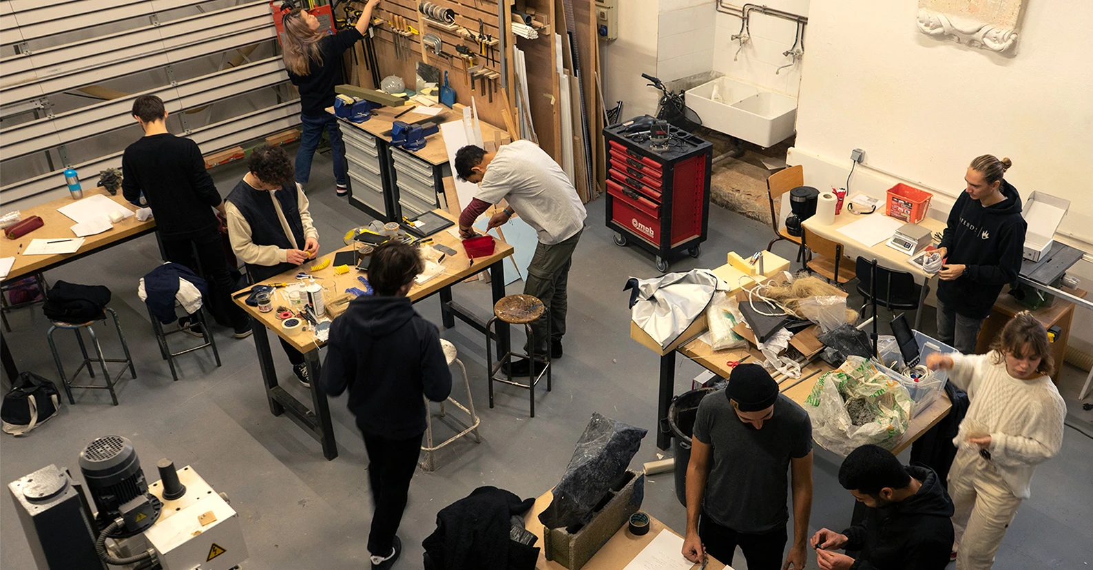 Atelier maquettes ebabx &copy; Claire Baudou