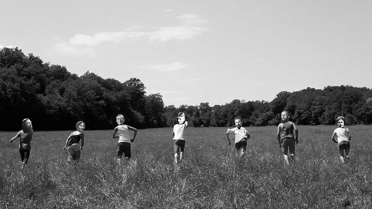 Ils &eacute;taient ensemble, Monte Verit&agrave; / Photo montage pour la revue Initiales, dimensions variables &copy; Lola Gonz&agrave;lez, 2014