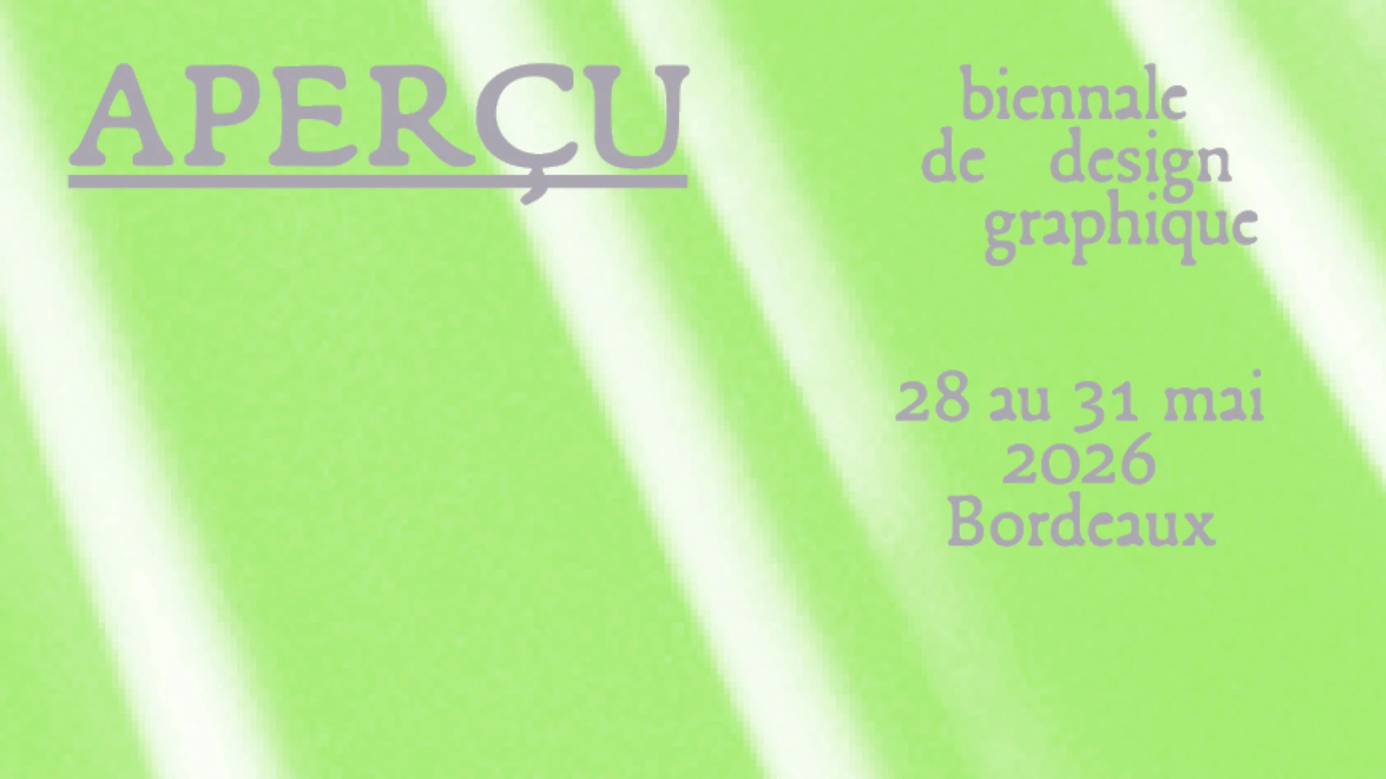 Pr&eacute;sentation Biennale APERCU