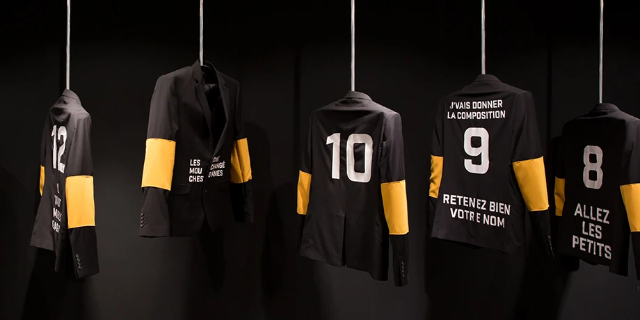 Hongrae Kim - Le rugby est un sport jou&eacute; par des gentlemen, aux Galeries Lafayette