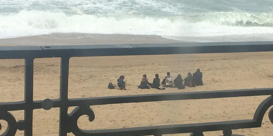 Bord de mer, Biarritz
