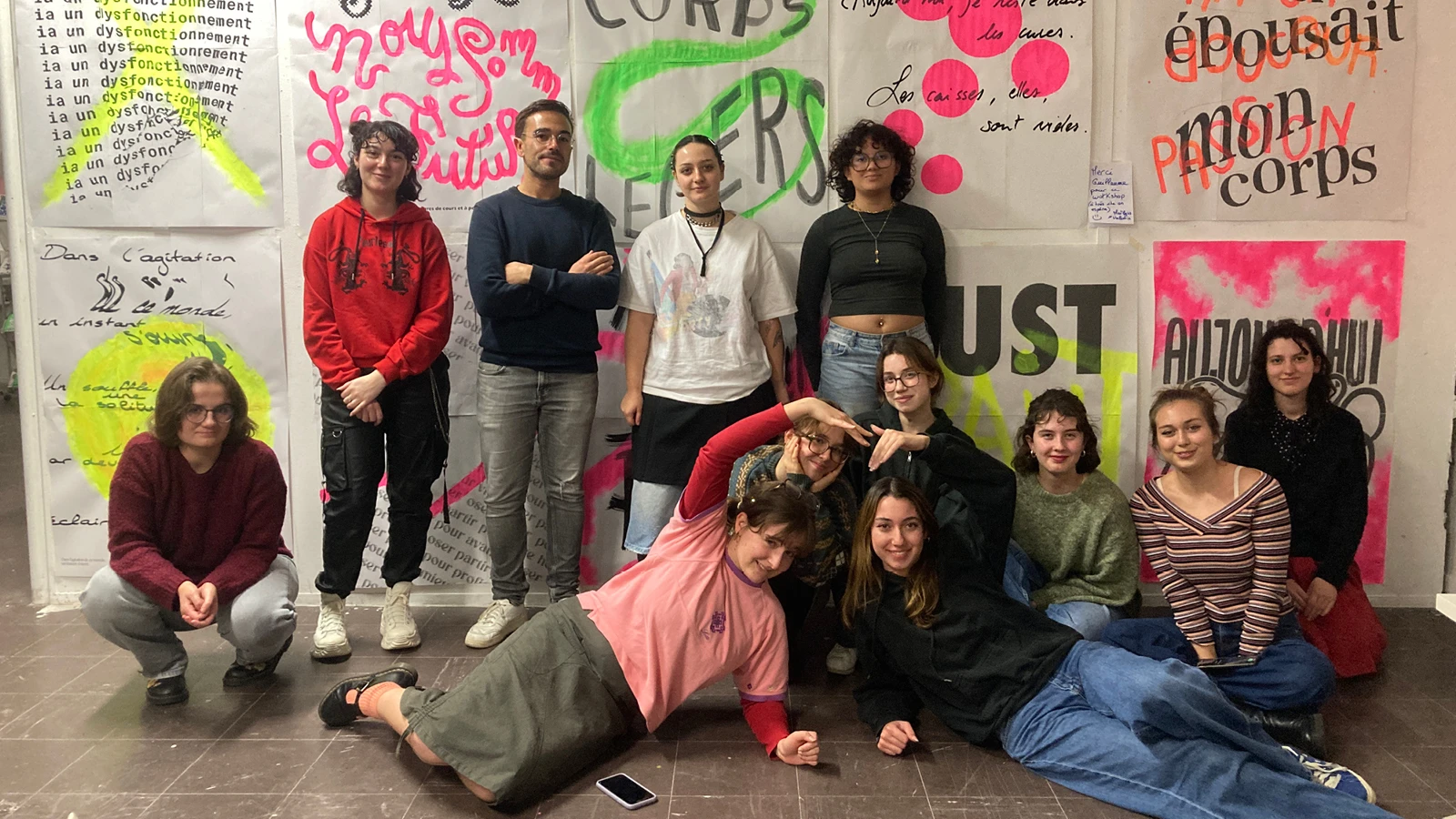 Workshop avec Guillaume Ruiz automne 2024 - cr&eacute;dit photo : Guillaume Ruiz