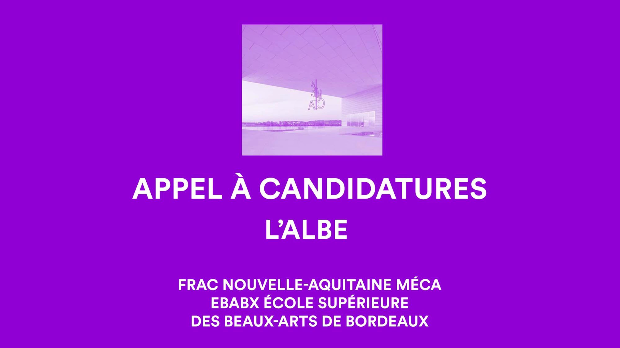 visuel MECA &copy; Laurian Ghinitoiu / conception graphique : ebabx