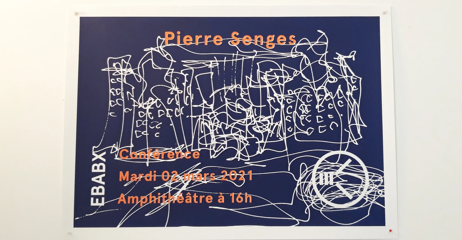 Serigraphie - Conference Pierre Senges
