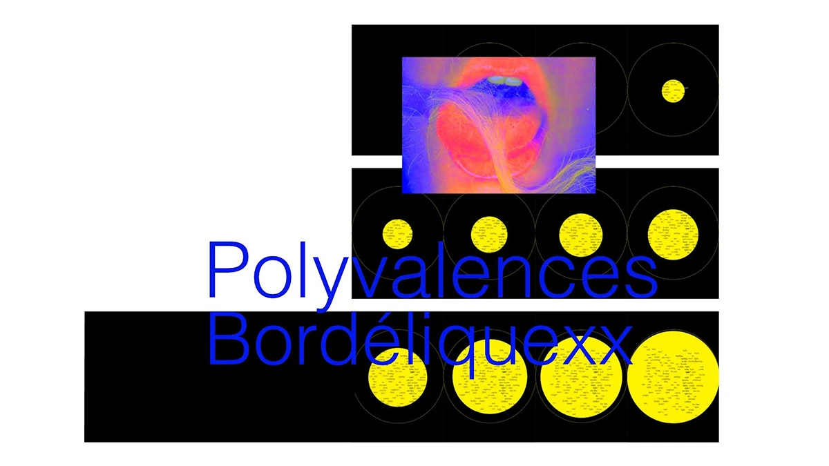 p_bordeliqxx_mail2 cr&eacute;dits : Polyvalences bordeliquexx, images de Esther Sauzet et Alice Vigier-L&eacute;vy, mise en forme par Charles Dauphinot, extraits remix&eacute;s du Polyfanzine, mars 2022