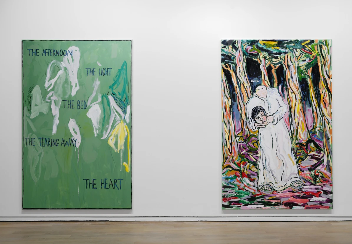 Vue de l'exposition Le Fil d'Alerte, Prix de la fondation Ricard 2019, Paris, cre dit photo Aure lien Mole, ADAGP