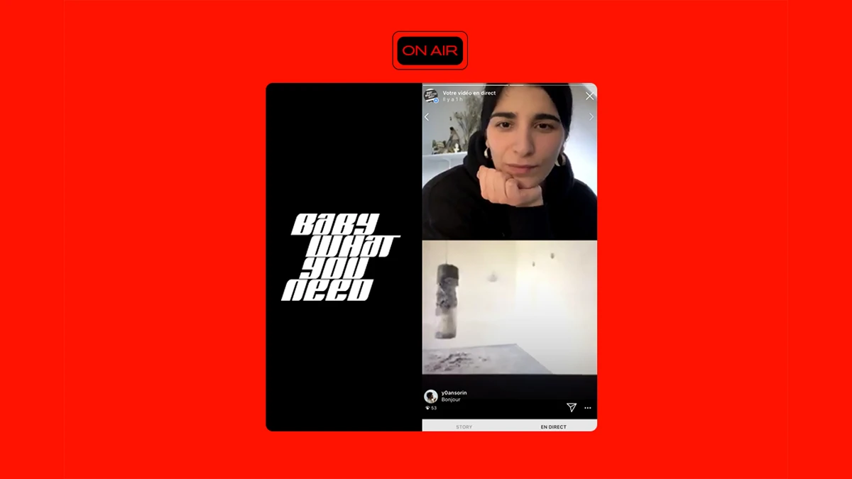 Victoire Le Bars en conversation avec l&rsquo;artiste Yoan Sorin, Very Book, le 27 mars 2020,  en direct sur Instagram et *Duuu Radio. (image en bas &agrave; droite : Yoan Sorin, Frapper, creuser, exposition Une forme olympique,  Espace d&rsquo;art contemporain de HEC, collection FRAC PACA, 2016)
