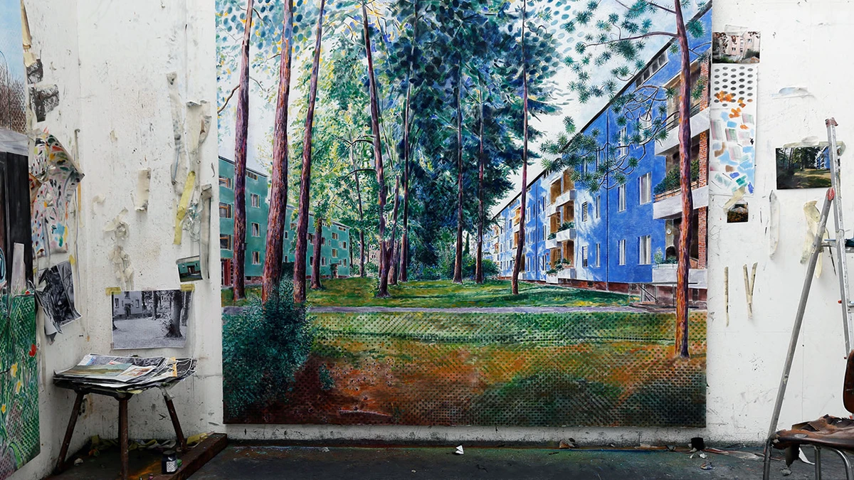 Vue d'atelier, 2022 - Yves B&eacute;lorgey