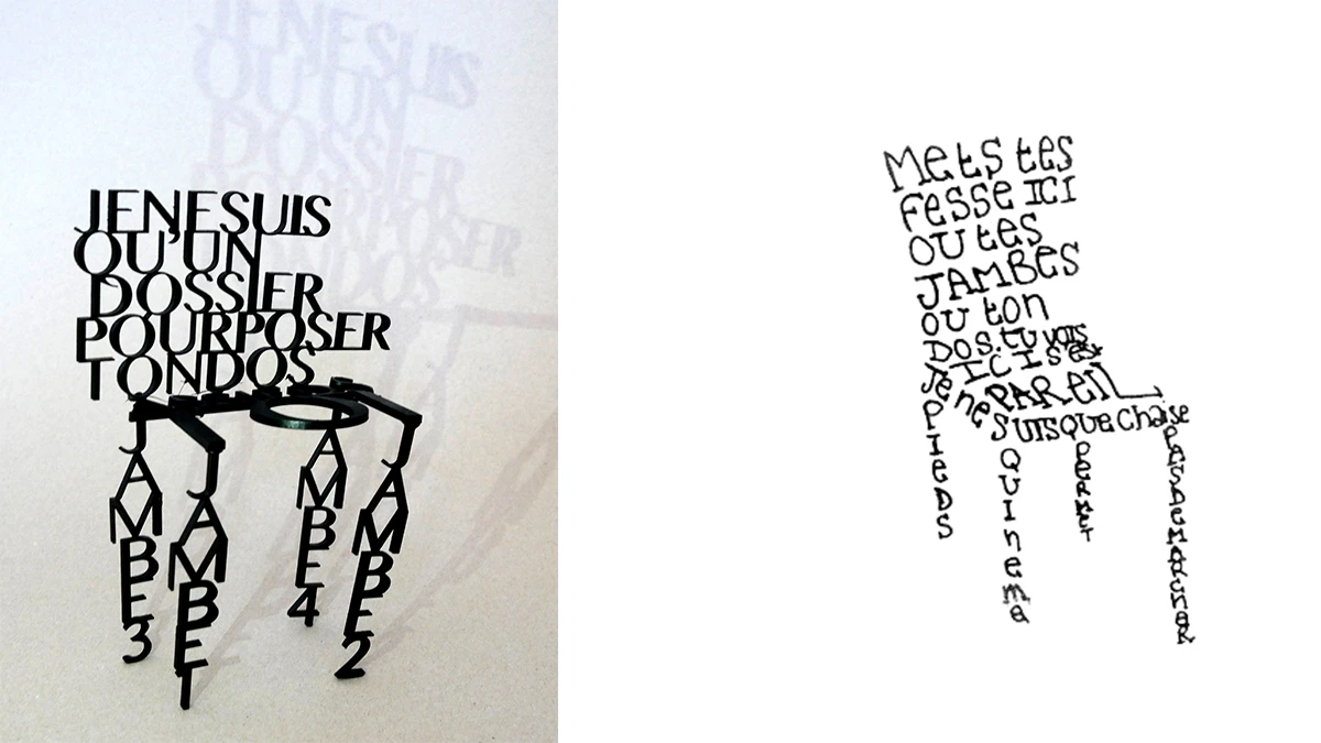 DNSEP Art mention Design 2020 Hanna Breuil -La Chaise